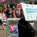В Вашингтоне состоялся марш против внутренней политики Трампа