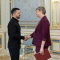 Зеленский встретился с новой главой МИД Британии