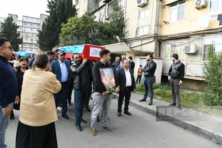 В Баку прощаются с шехидом I Карабахской войны Азером Байрамовым-ФОТО