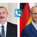 Ильхам Алиев и Фридрих Мерц провели переговоры