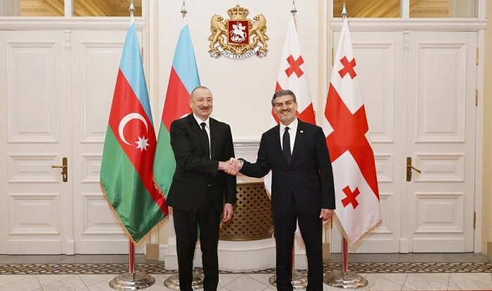 Состоялась встреча один на один Алиева с Кавелашвили