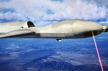 General Atomics показала беспилотник с лазером