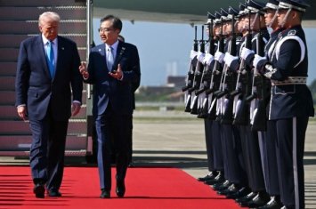 Tramp Çin lideri ilə görüşmək üçün bu şəhərə gəldi...-FOTO+VİDEO