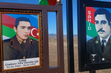 Xocalıda Birinci Qarabağ müharibəsinin iki itkin-şəhidi dəfn edildi