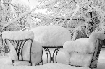 Kəlbəcərə güclü qar yağır - VİDEO