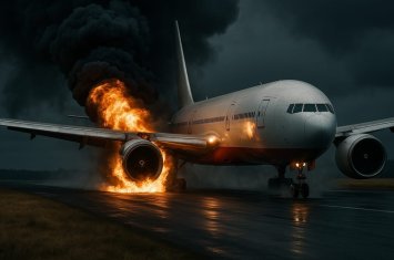 Самолет Москва-Пхукет совершил аварийную посадку из-за загоревшегося двигателя