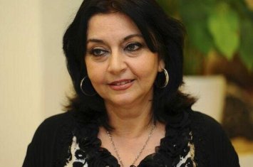 Həmidə Ömərova ilk dəfə nəvəsinin FOTOSUNU PAYLAŞDI