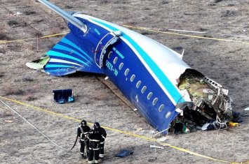 Прошел год со дня крушения самолета AZAL вблизи города Актау