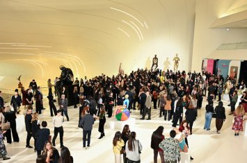 Heydər Əliyev Mərkəzində Kerol Förmenin sərgisinin açılışı oldu - FOTO