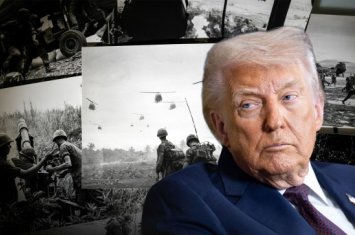 Qəzəblənən müharibə veteranları Trampa özünün hərbi xidmətdən və müharibədən necə yayındığını xatırlatdı...