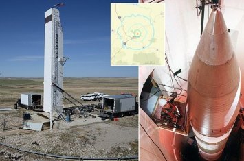 Zəlzələ ABŞ-ın nəhəng nüvə raketləri şaxtaları şəbəkəsini silkələdi...- Cəmi 3-4 saniyəyə...-