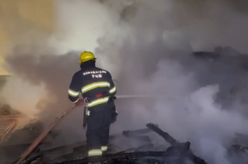 В Сумгайыте в доме произошел пожар