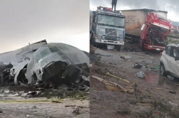 Göydən pul dolu təyyarə düşdü...- Yerdəkilər nə etdi?..-FOTOLAR+VİDEO