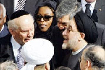 İsrail və İran prezidentləri mehriban görüşdü, əl sıxdı...-AĞLASIZMAZ-FOTO 