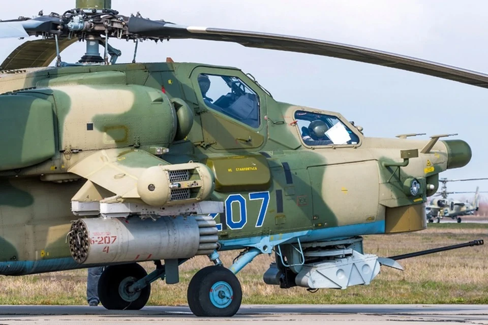 В небе над Тегераном заметили вертолеты Ми-28