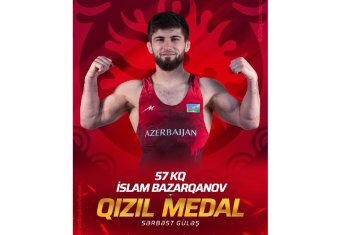 Азербайджанский борец стал чемпионом Европы