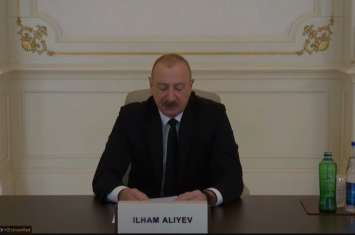 İlham Əliyev İrəvandakı tədbirdə videobağlantı formatında çıxış etdi - YENİLƏNİB
