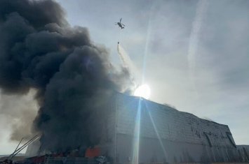 Lökbatanda iri anbar yanır: Helikopter cəlb olundu, Kəmaləddin Heydərov hadisə yerində - YENİLƏNİB - FOTO/VİDEO