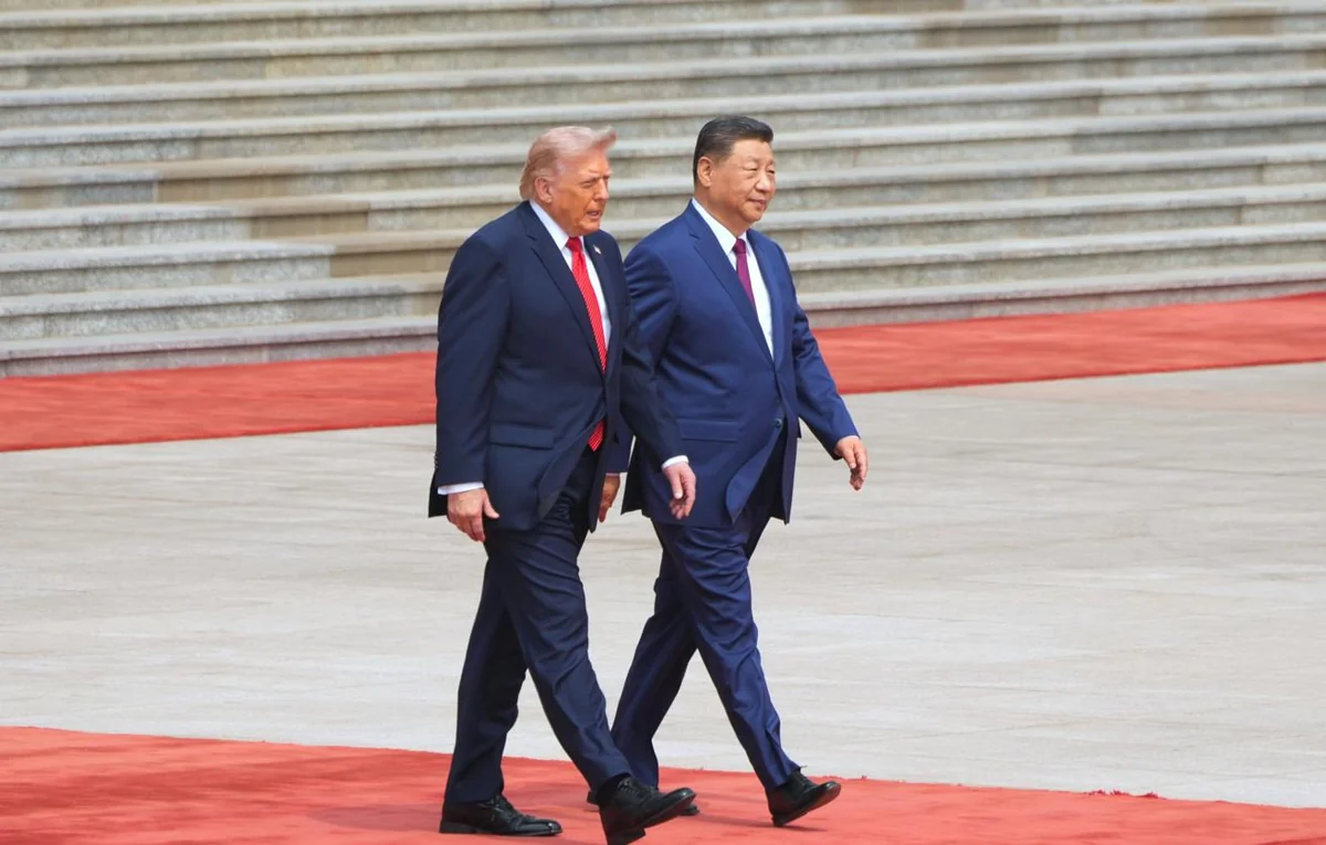 Pekində Si Cinpinlə Donald Trampın görüşü başladı