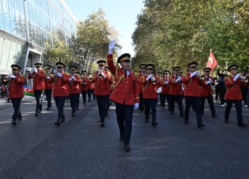 В Баку проходит марш Победы