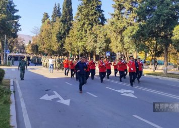 В Ханкенди проходит марш Победы