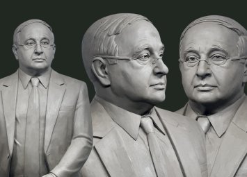 Elçin Əfəndiyevin heykəli hazırlandı- FOTO+ÖZƏL