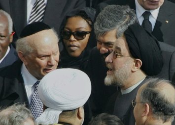 İsrail və İran prezidentləri mehriban görüşdü, əl sıxdı...-AĞLASIZMAZ-FOTO 