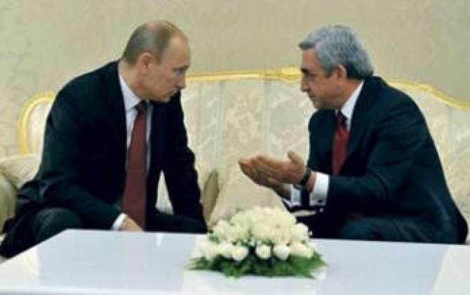 Putin Sarkisyanla görüşüb 