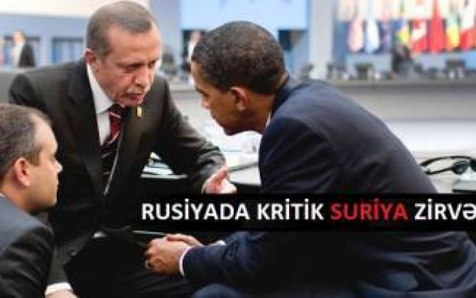 Ərdoğan Obama ilə görüşdü 