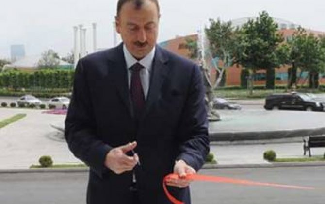Prezident və xanımı Tədris-Cərrahiyyə Klinikasının açılışında olub 