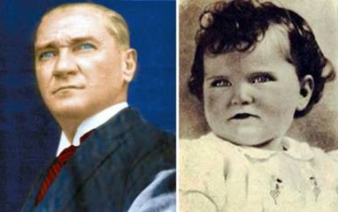 Sosial şəbəkələrdə Atatürkün şok fotosu yayıldı  