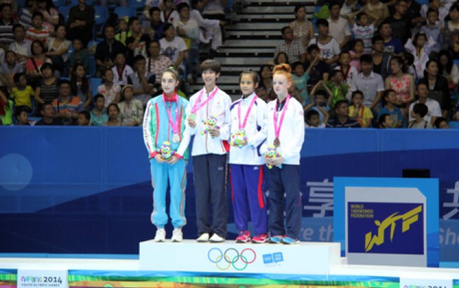 Azərbaycan taekvandoçusu gümüş medal qazandı-  FOTO