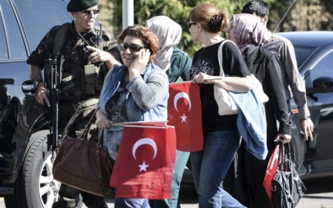 Türk diplomatlar ailələri ilə görüşdü -  FOTOLAR