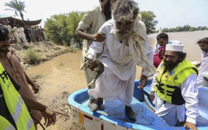 Pakistanda daşqınlar nəticəsində 346 nəfər ölüb