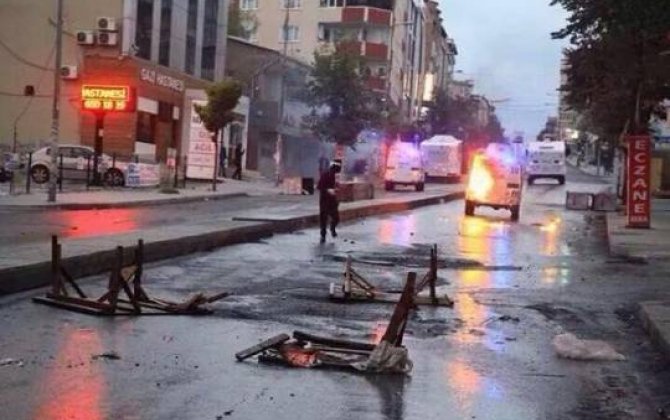 Kobaniyə görə İstanbul qarışdı -  Video