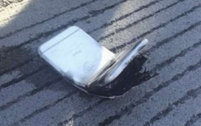 iPhone 6 cibdə yandı -  VİDEO