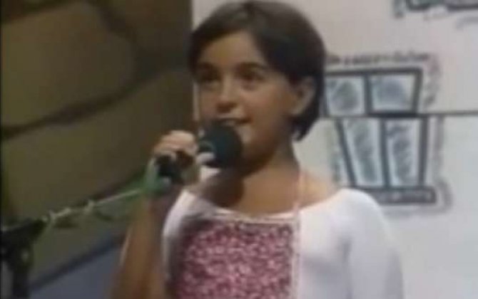 10 yaşlı Leyla Əliyevanın videosu -  Video