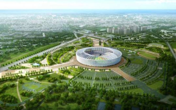 640 milyonluq Olimpiya stadionundan son görüntülər- FOTO