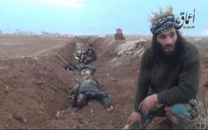 İŞİD PKK-çıların meyitlərini görüntülədi ”“  VİDEO +18 