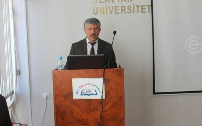 Bakı Slavyan Universitetində  Elektron  hökümət  Portalının seminarı keçirildi 