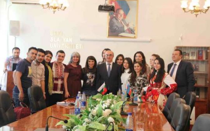 Bolqarıstanın vitse-prezidenti BSU-da qonaq olub- FOTO