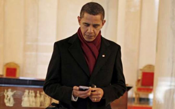 Obamanın tvitter hesabı rekord qırdı   - FOTO