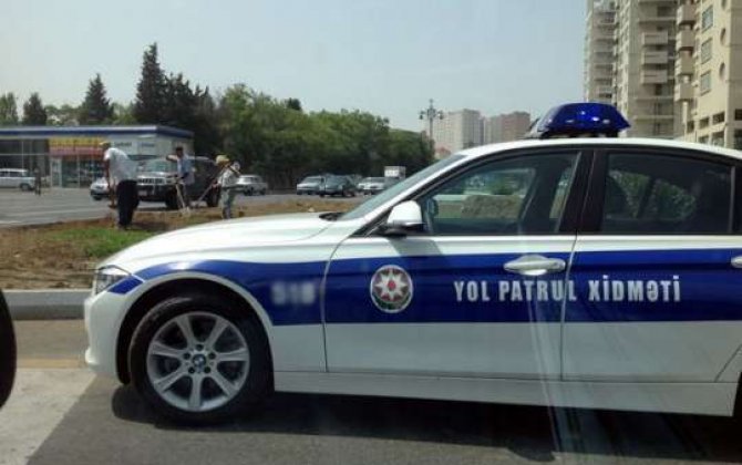Tovuzda yol polis əməkdaşını maşın vurdu 