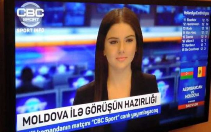 “Qarabağ”ın oyununda “CBC”nin aparıcısına sevgi etirafı  - FOTO