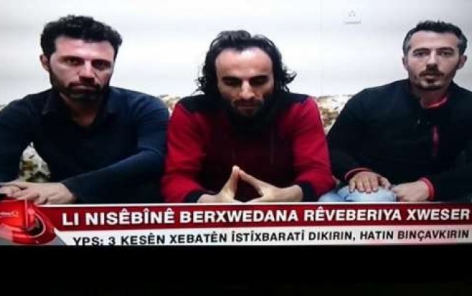 Oğurlanan jurnalistlər azad edildilər  ”“ Türkiyədə