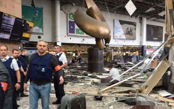 Brüssel aeroportu terror aktlarından sonra yenidən işləməyə başlayıb 