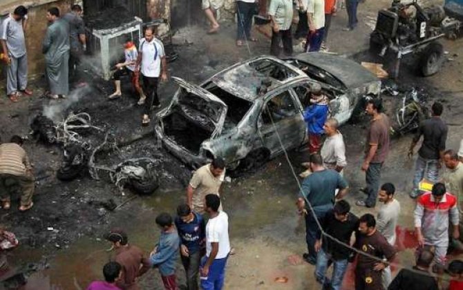 Bağdadda terror aktı: 10 nəfər ölüb 