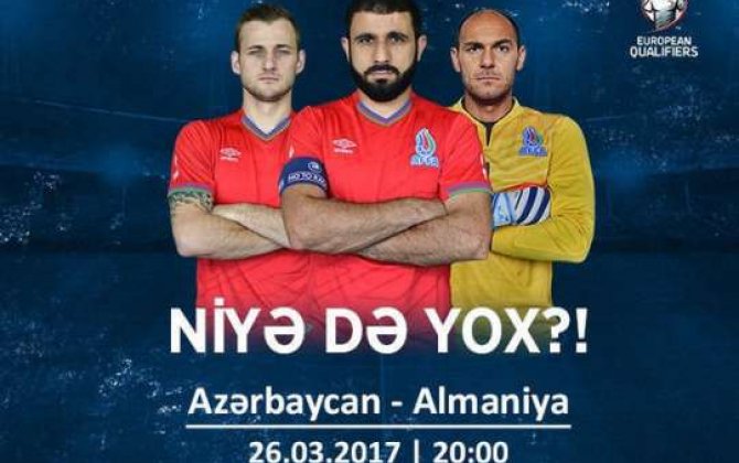 Azərbaycan-Almaniya futbol matçına bütün biletlər satıldı 