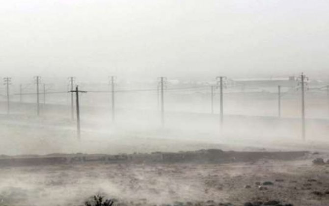 İranda gözlənilən fəlakət:  duz fırtınası başladı - Foto