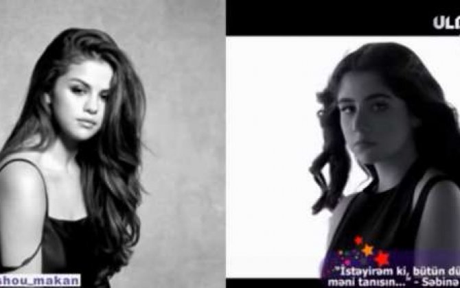 Azərbaycanın 14 yaşlı “Selena Qomez”i -  VİDEO